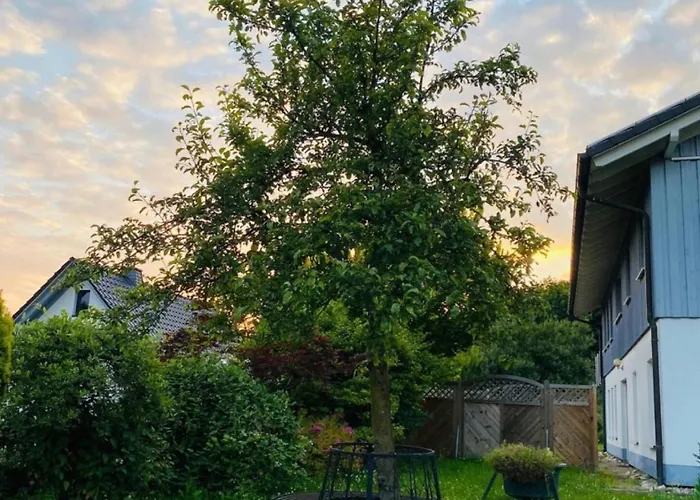 Tatil Evi Blaue Haus Am Rothaarsteig